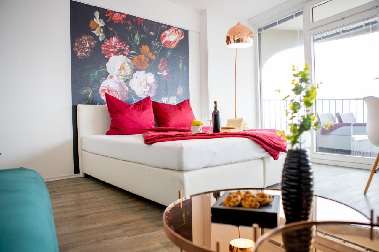 Modernes Apartment Mit Tollem Blick Ueber Die Stadt Augsburg Ngoại thất bức ảnh